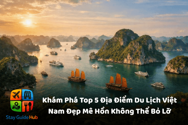 Top 5 Địa Điểm Du Lịch Việt Nam Đẹp Mê Hồn Bạn Không Thể Bỏ Lỡ