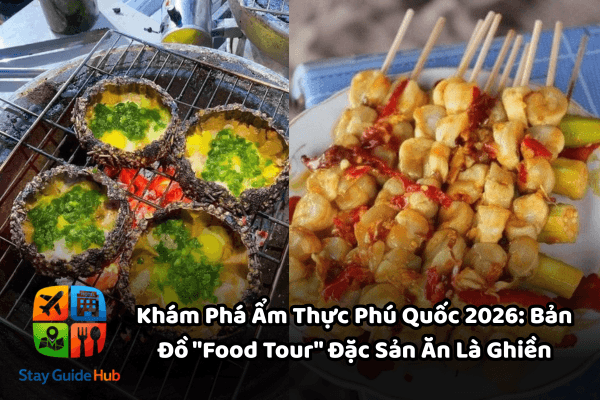 Khám Phá Ẩm Thực Phú Quốc 2026: Bản Đồ “Food Tour” Đặc Sản Ăn Là Ghiền