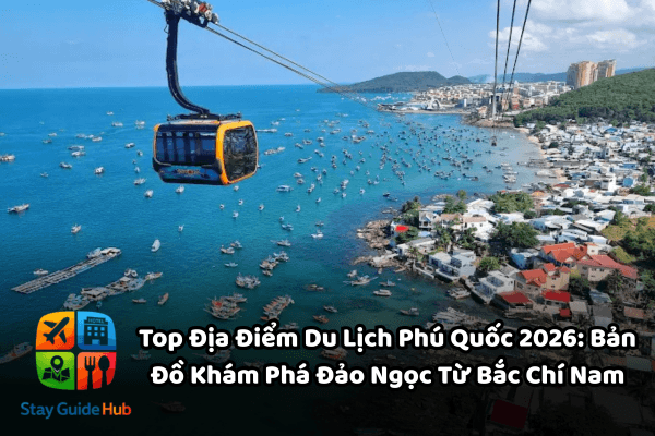 Top Địa Điểm Du Lịch Phú Quốc 2026: Bản Đồ Khám Phá Đảo Ngọc Từ Bắc Chí Nam