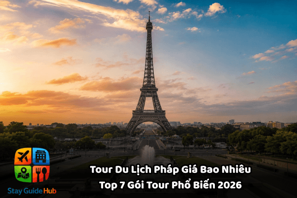Tour Du Lịch Pháp Giá Bao Nhiêu – Top 7 Gói Tour Phổ Biến 2026
